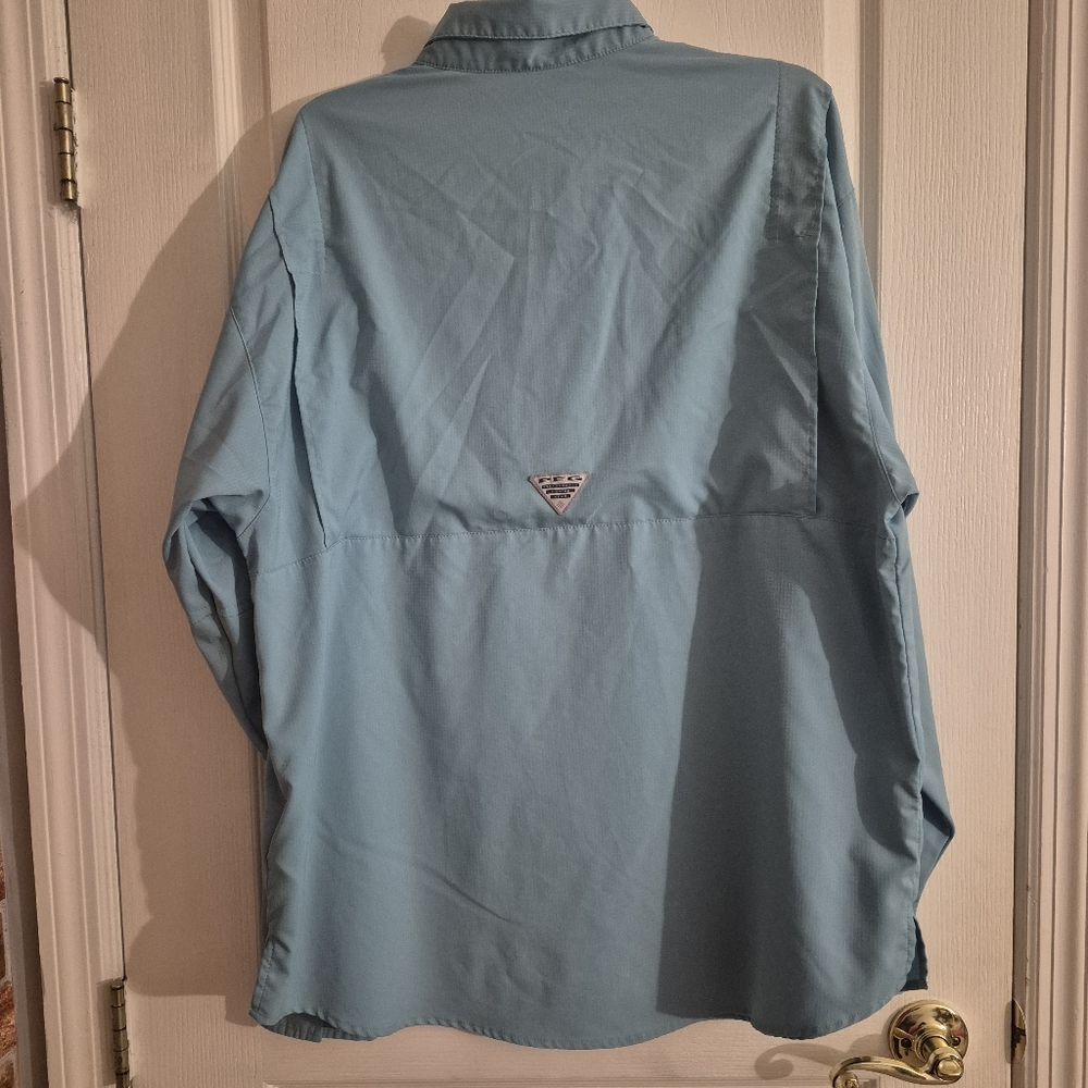 Columbia PFG Tamiami II Long Sleeve Button Up - Fishing Shirt - Mens Large - Picture 3 of 7